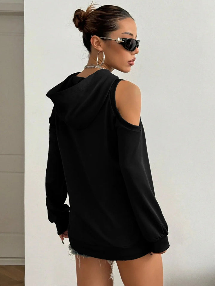 Camélia™ — Sweat élégant aux épaules ajourées