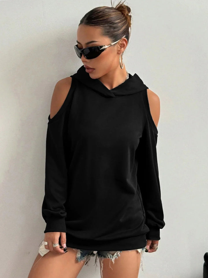 Camélia™ — Sweat élégant aux épaules ajourées