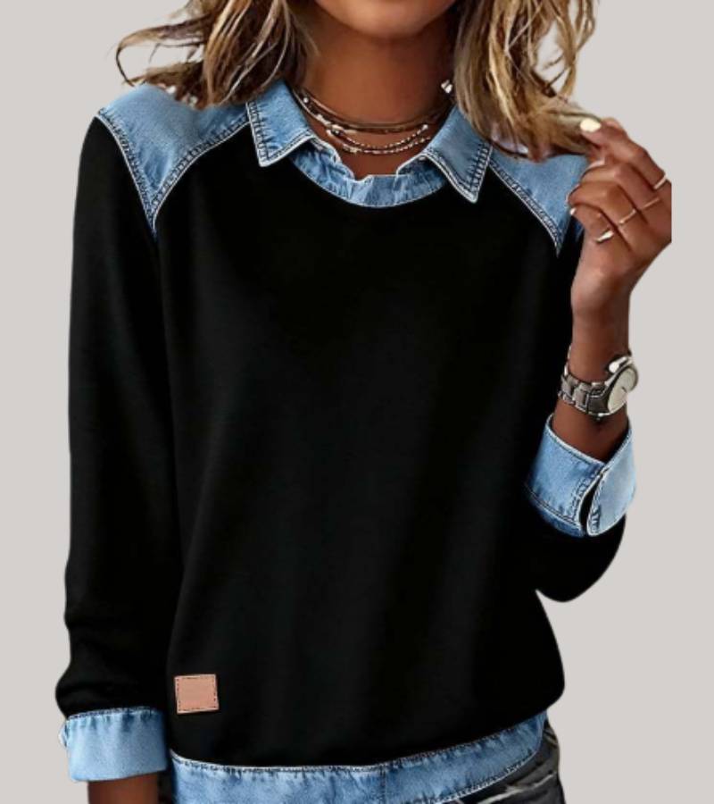 Rosalie™ — Top maille chic moderne