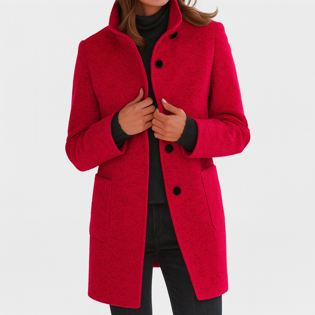 Lidiane™ | La veste à col haut élégante et réconfortante